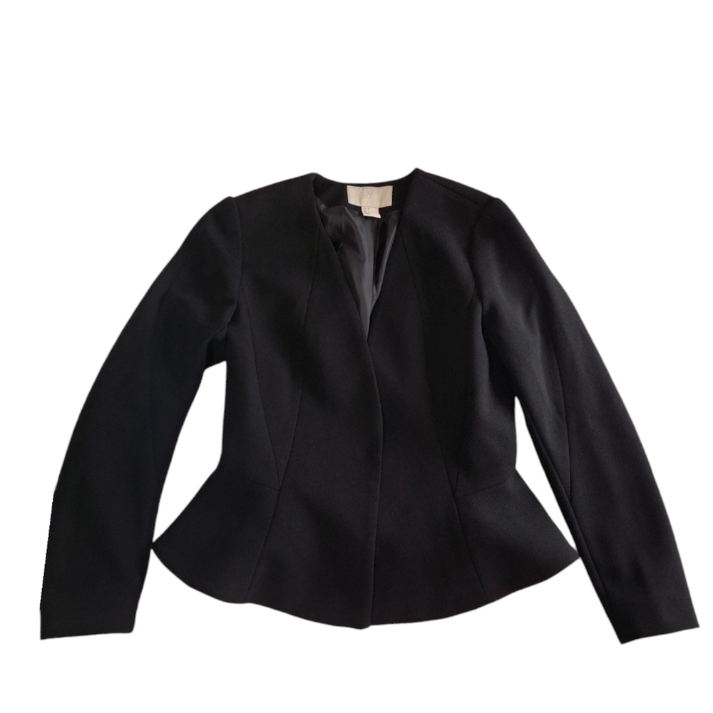 H&M Peplum 1 Snap Blazer C126